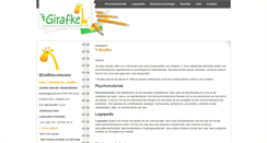 Desktop Screenshot of girafke.be